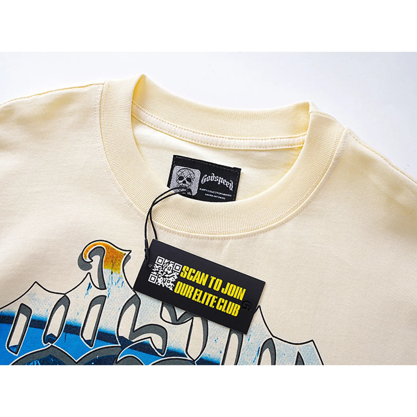 Godspeed Artificial Love Layered T-shirt Bone