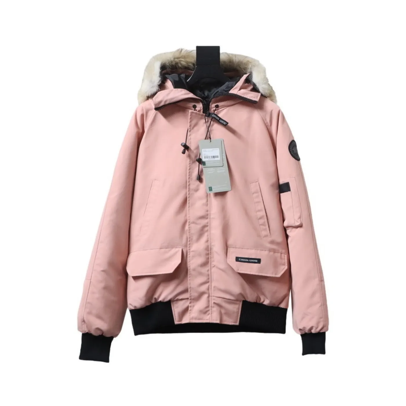 Canada Goose Chilliwack Bomber Jacket Short Down Jacket PBI Pink