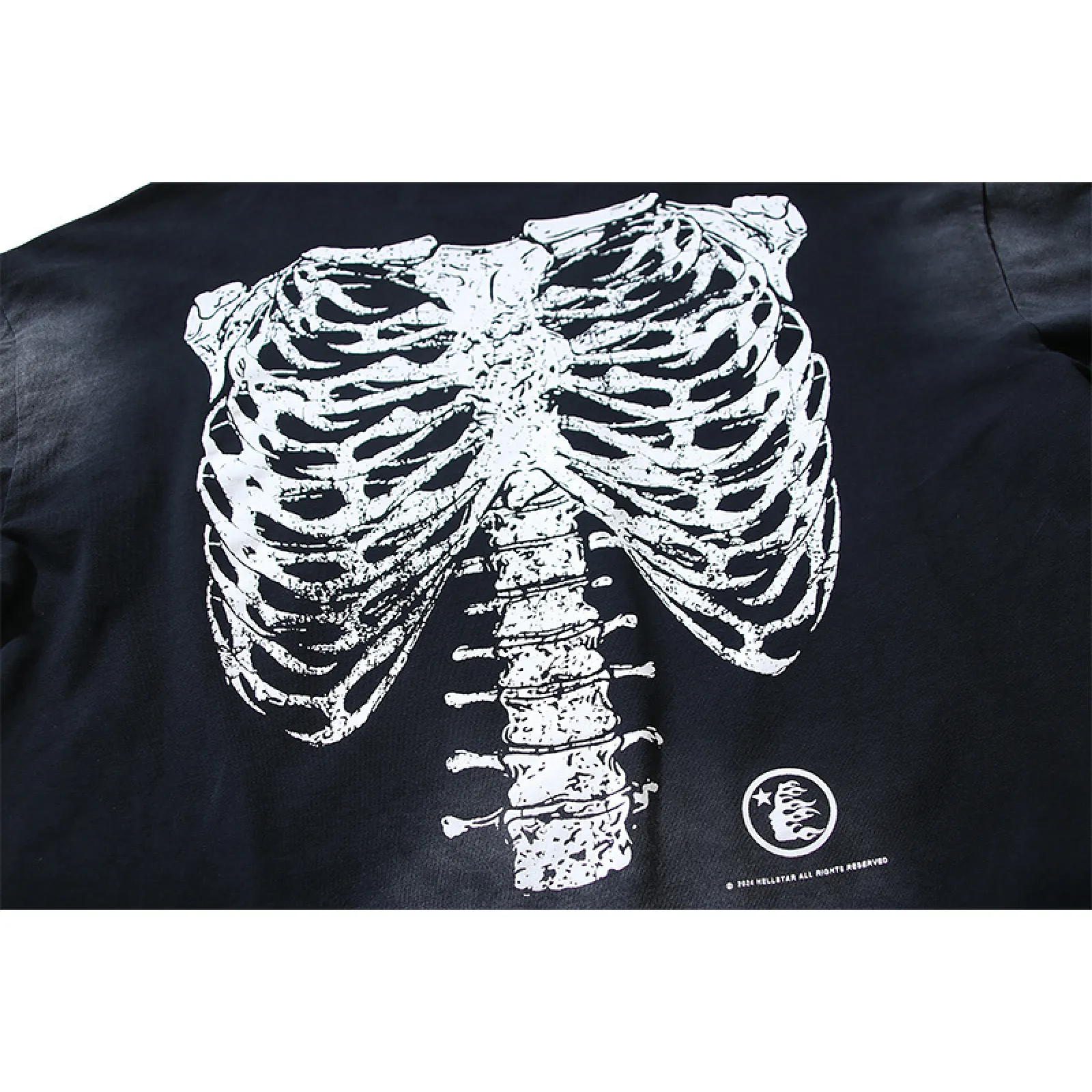 Hellstar Skeleton Long-Sleeve T-Shirt Black