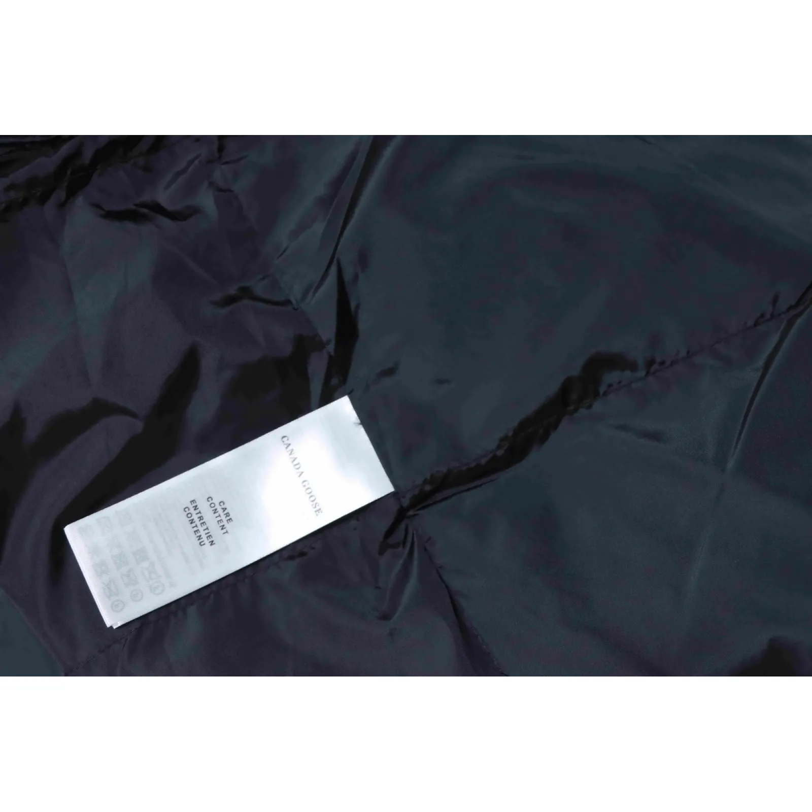 Canada goose Plaid Hooded Knit Jacket Black