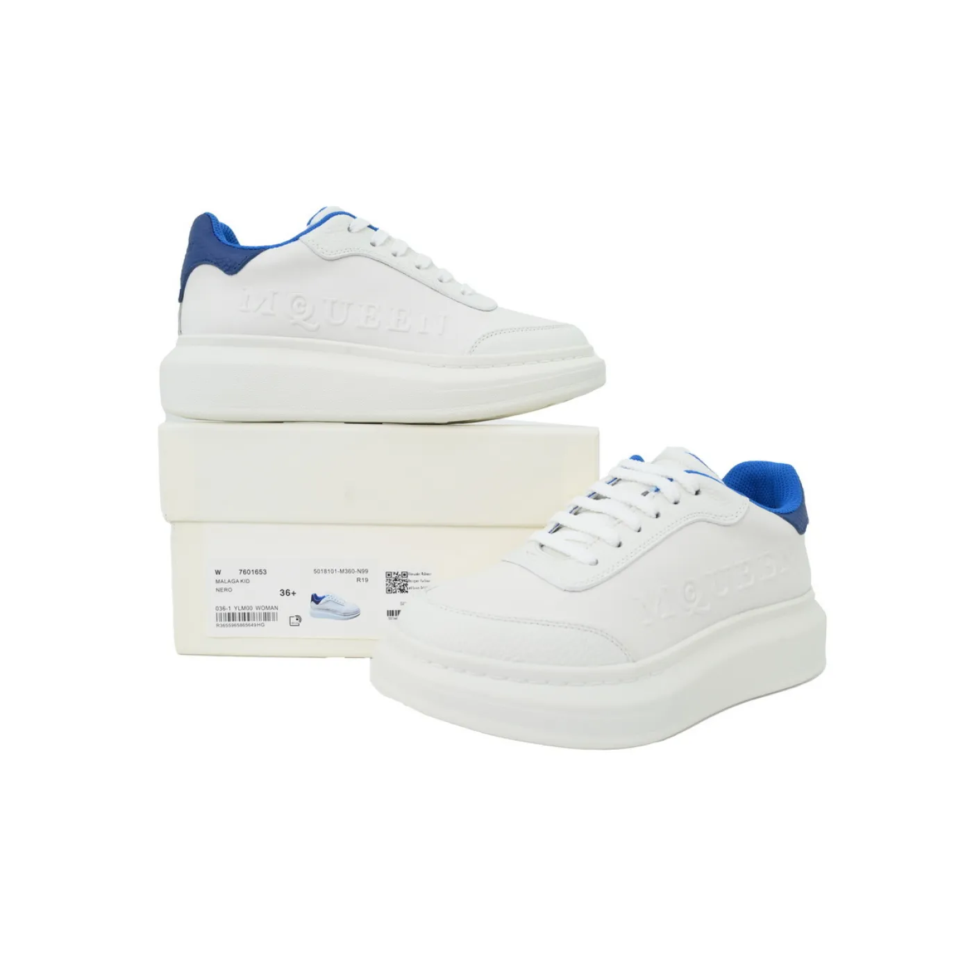 Alexander McQueen Sneaker Blue Tail