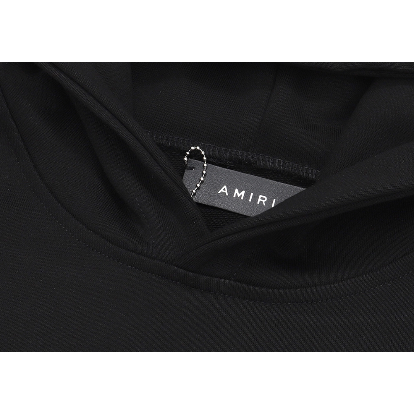 AMIRI Cupid Angel Print Hoodie Black