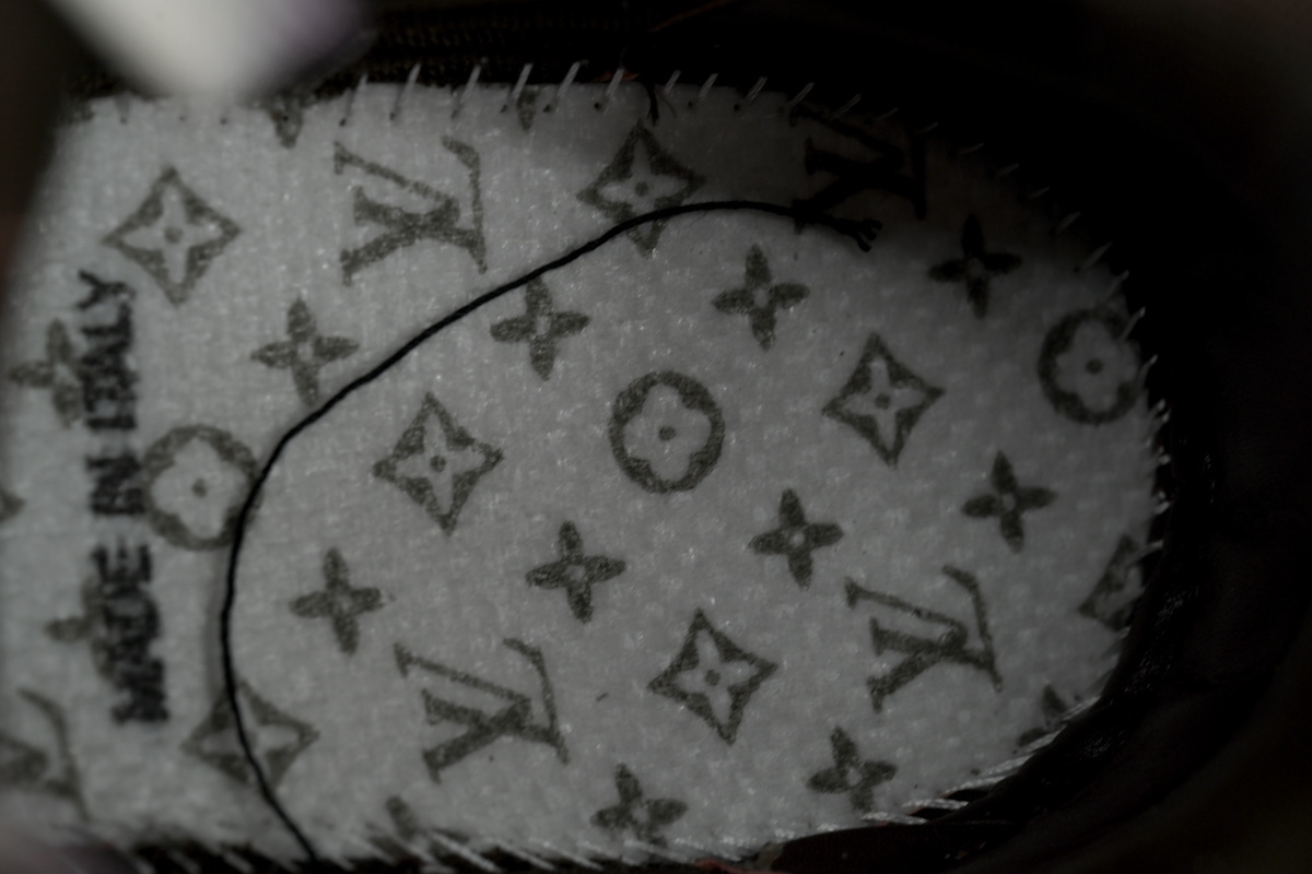 Louis Vuitton LV Trainer Mocha Brown Crocodile