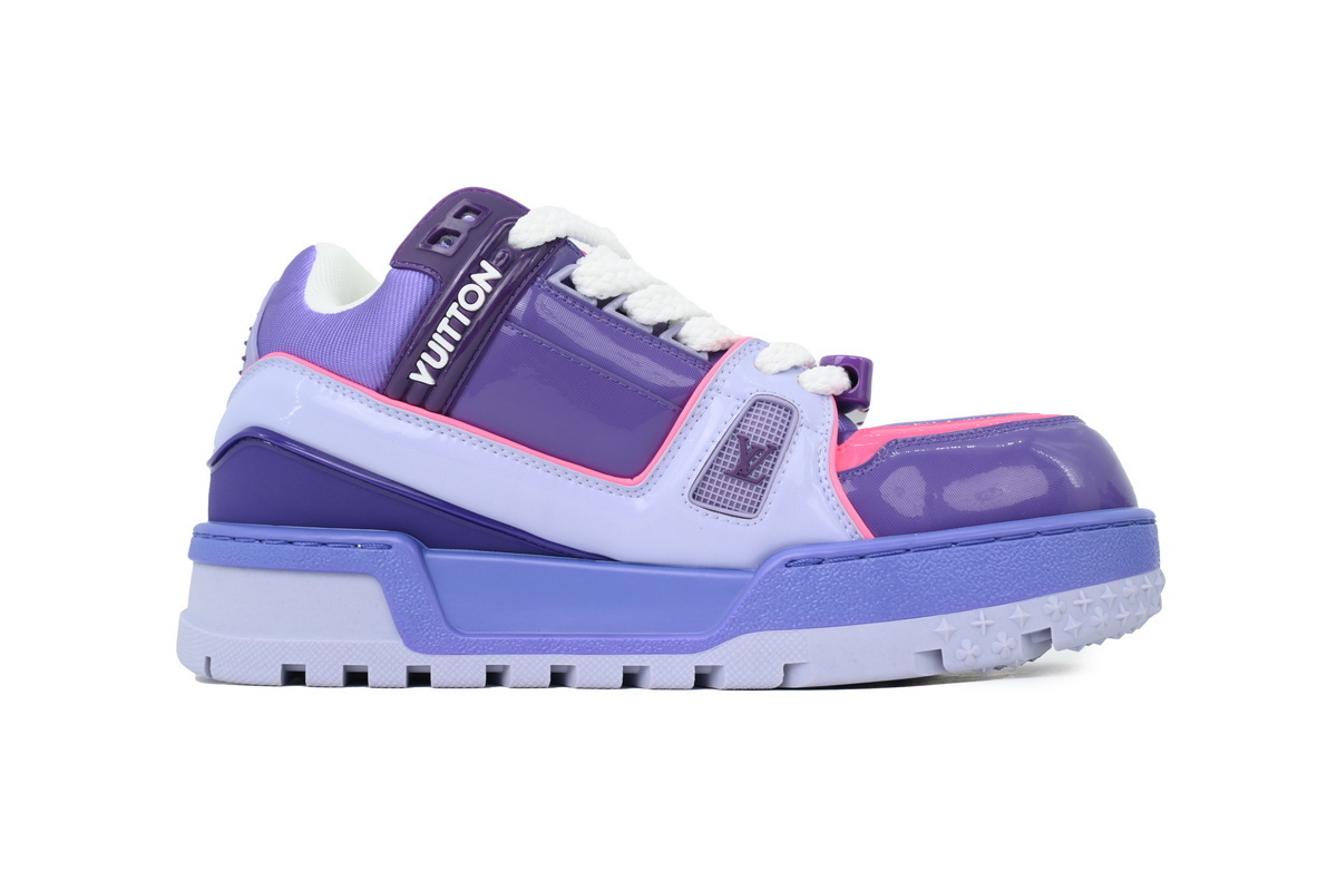 Louis Vuitton LV Trainer Maxi Purple Pink