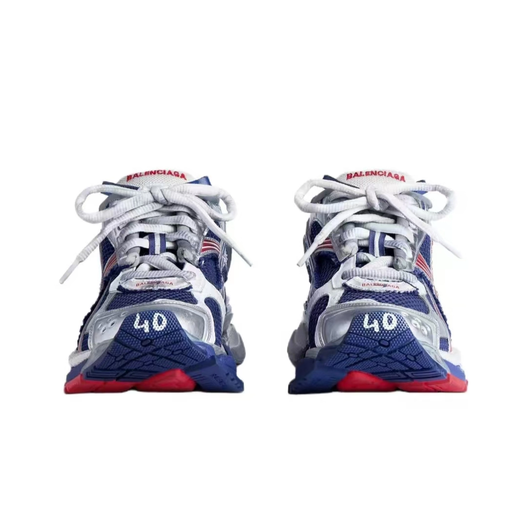 Balenciaga Runner Gradient Navy Red Grey