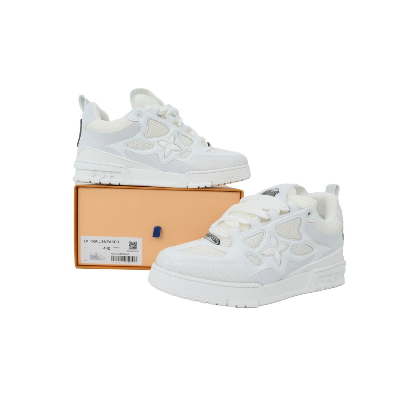 Louis Vuitton LV Skate Sneaker Pure White