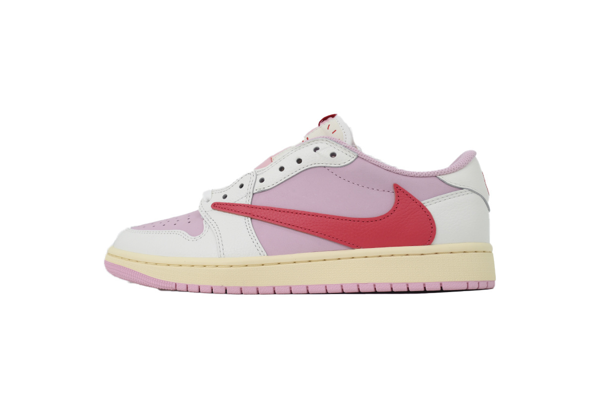 Travis Scott x Air Jordan 1 Low Hot Powder Pouring IQ7604-101