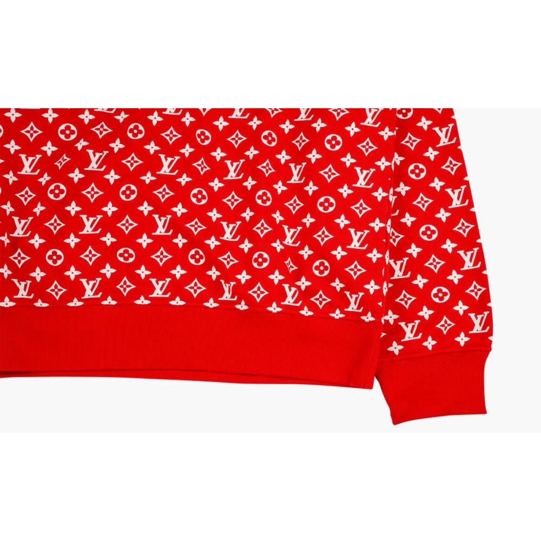 Louis Vuitton x S Box Logo Hooded Sweatshirt Red